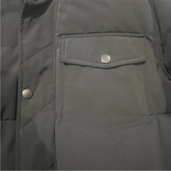 Men's Nautica Black Hooded Puffer Jacket - Picture 8 of 15